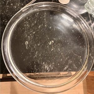 VTG Clear Glass Pie Dish